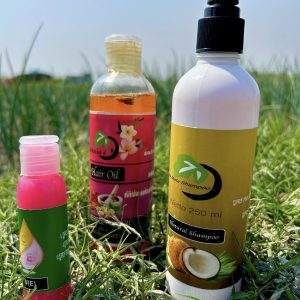 (ফুল কোর্স) ৫০০ মি.লি. শ্যাম্পু + ৫০০ মি.লি. তৈল + ভিটামিন ই